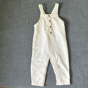Old Navy Toddler Ivory Overalls